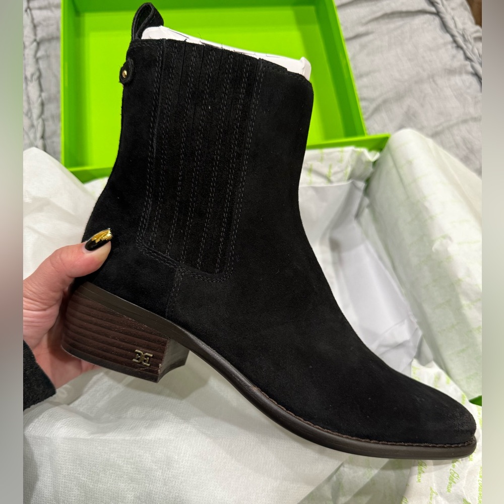 Sam Edelman Bronson Suede Boots NWT